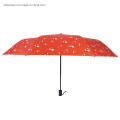 Flower Full Printing China Portable Small Umbrella Ladies Umbrella 3 Fold Umbrella